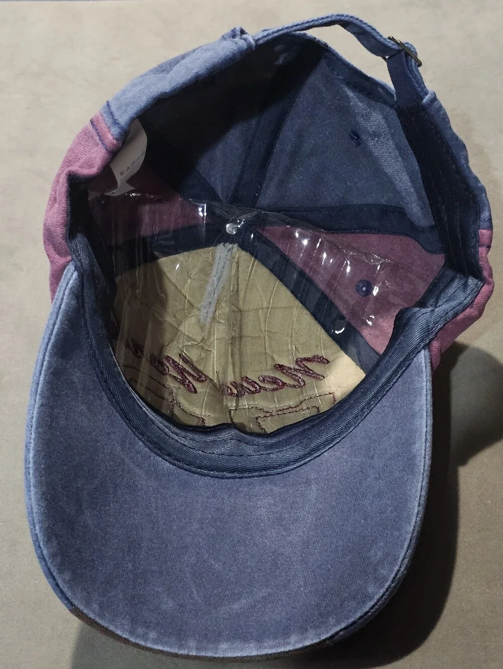 Vintage Hat For Men & Women - Adjustable Embroidered Pink, Blue, Olive